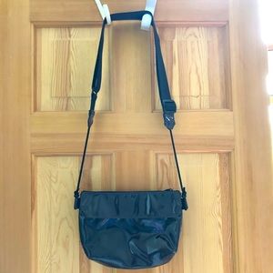 NWOT adidas purple shoulder bag w/adjustable strap